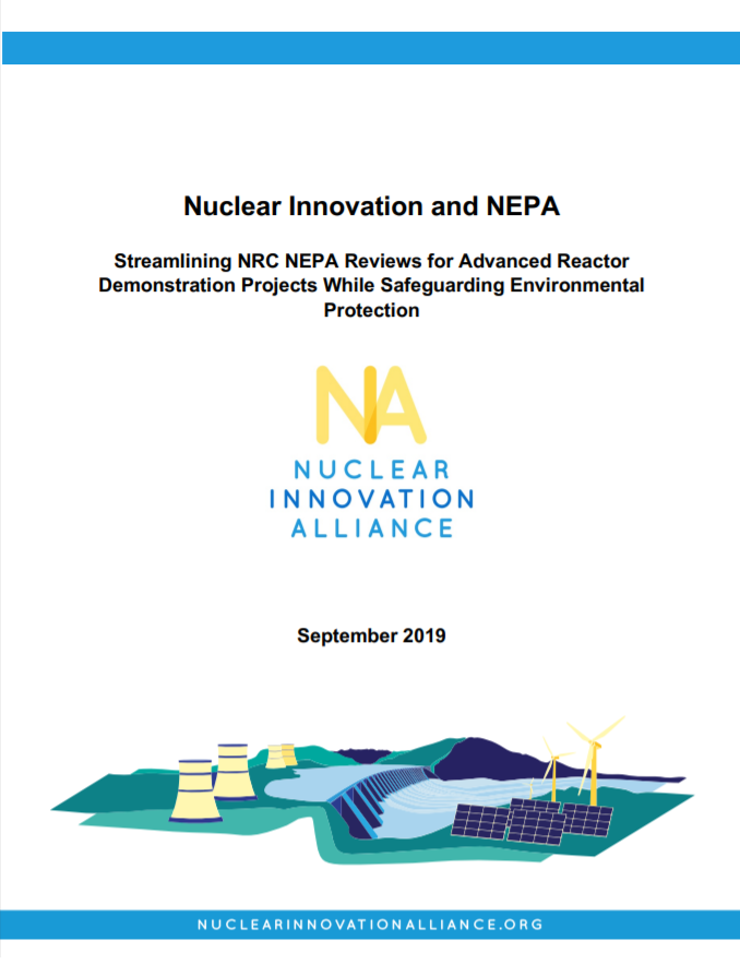 Streamling NRC NEPA Reviews for Advanced Reactor Demonstration Projects